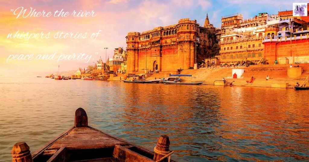 Captions for Ganga River