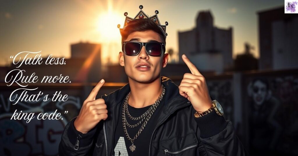  Funny King Attitude Captions