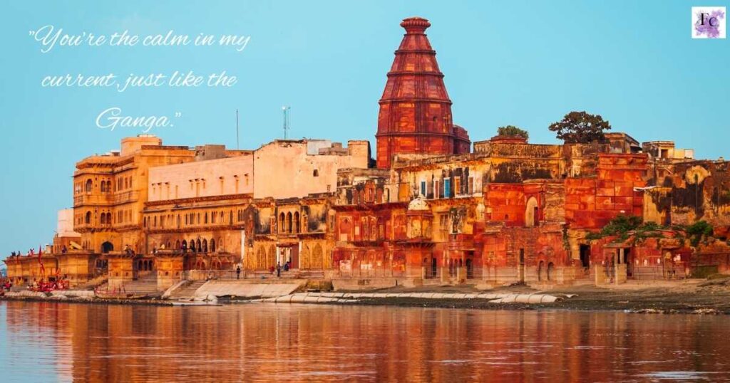 Ganga River Beauty Instagram Captions