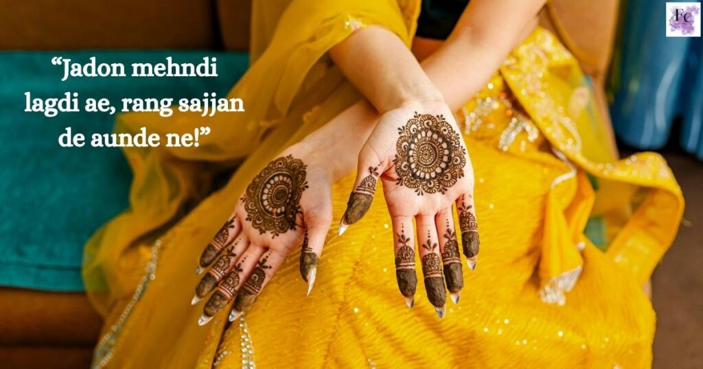 Punjabi Mehndi Captions for Instagram