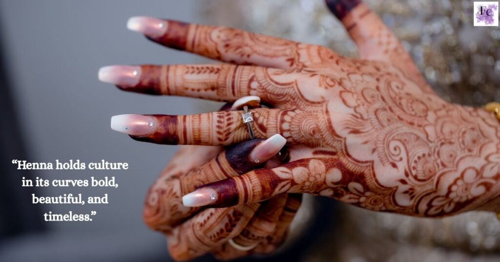 Short Mehndi Captions for Instagram