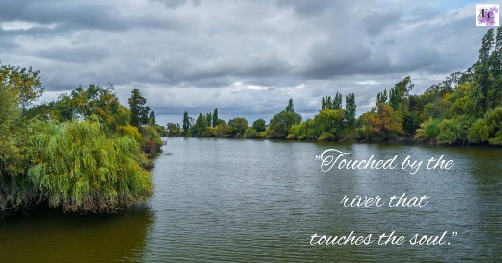 Tranquil River Instagram Quotes