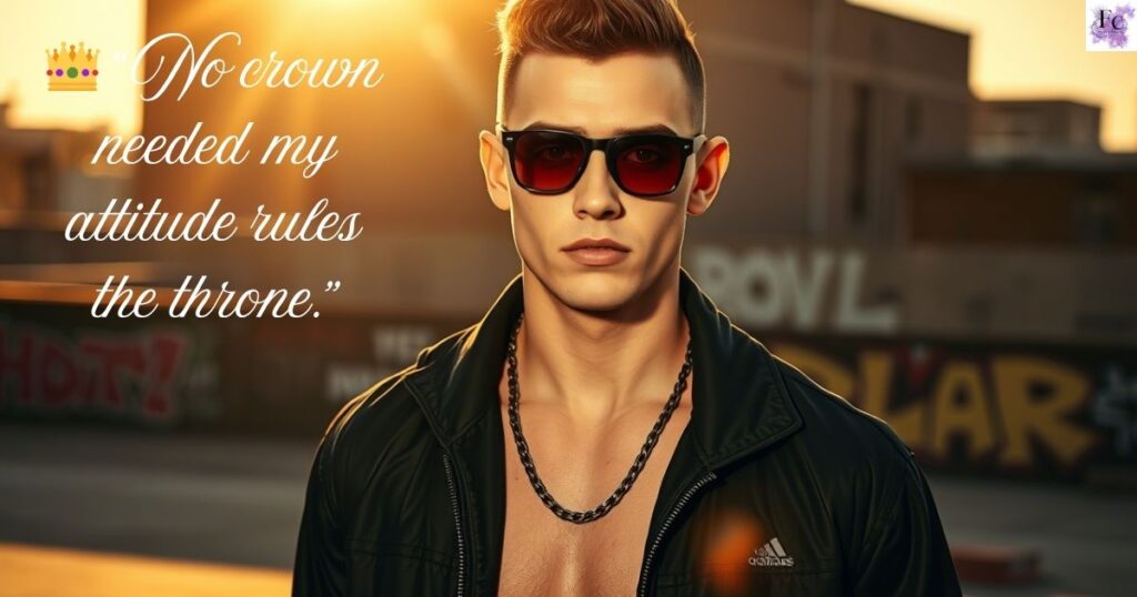 Trending King Boy Attitude Captions & Quotes