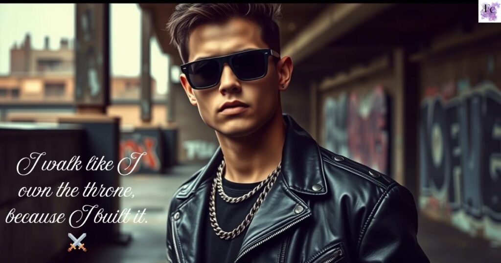 Unstoppable King Attitude Quotes for Boys