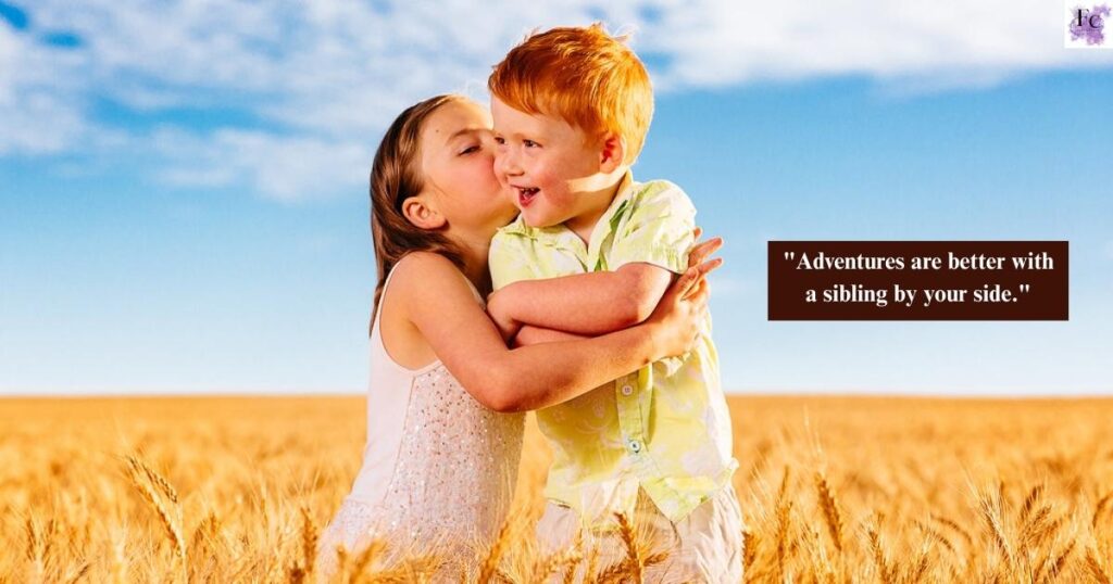Adventurous Sibling Captions for Fun Memories