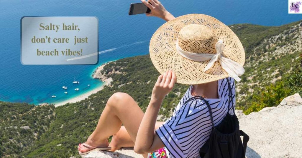Caption for Beach Selfie and Photo