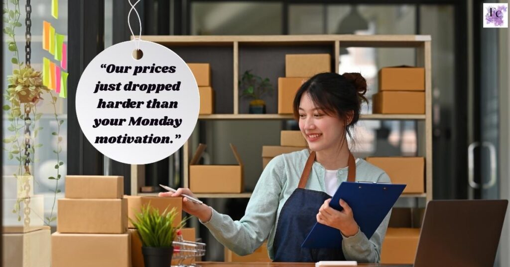 Creative Sale Captions for Business
