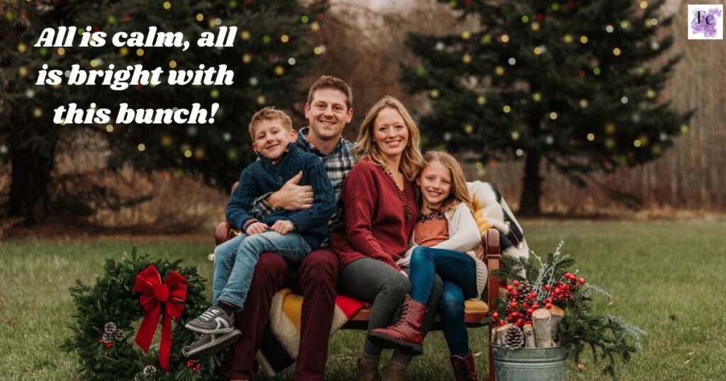 Cute Family Christmas Captions to Spread Joy