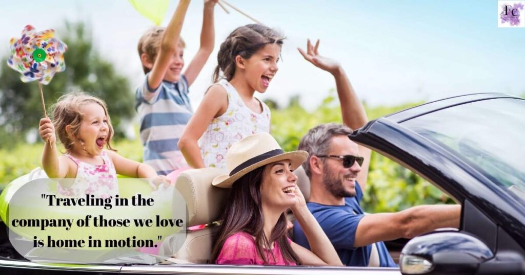 Family Travel Captions