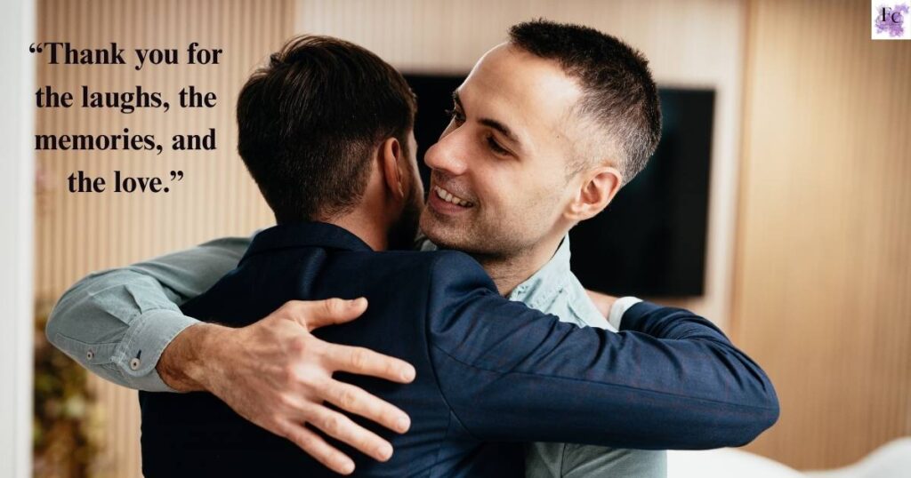 Farewell Captions to Friends