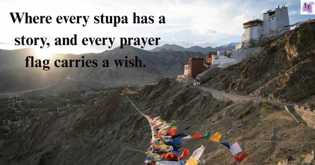 Leh Ladakh Captions for Cultural Exploration