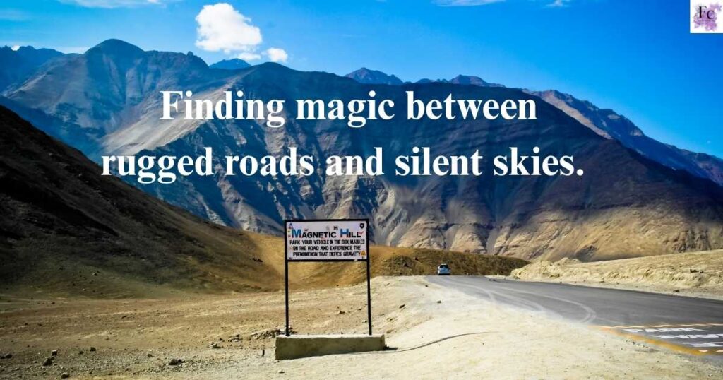 Leh Ladakh Trip Captions for Instagram