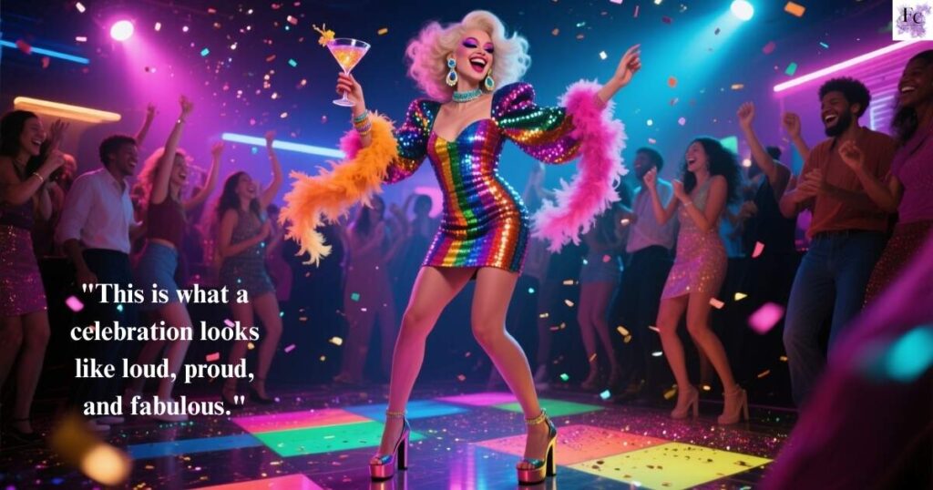 Party & Celebration Mood Sissy Captions