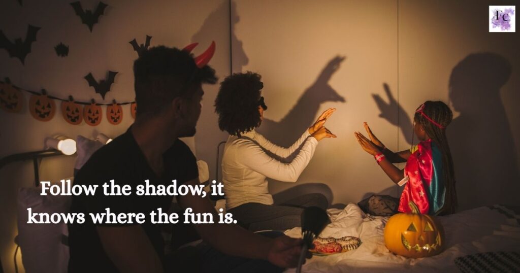 Playful and Fun Shadow Captions