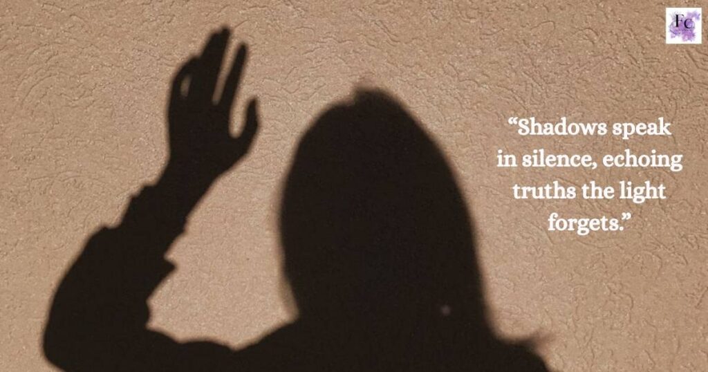 Poetic Shadow Captions