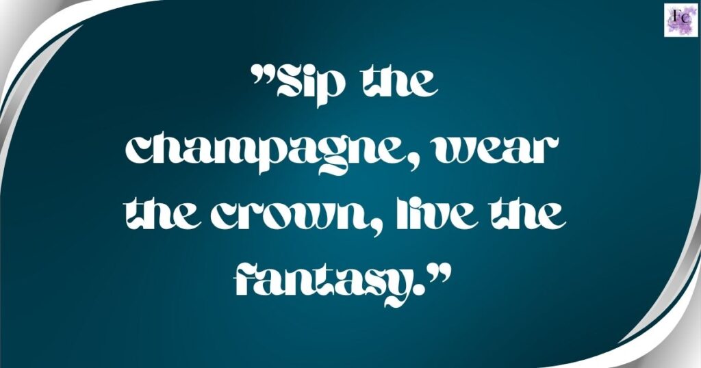 Quotes about Living Lavishly