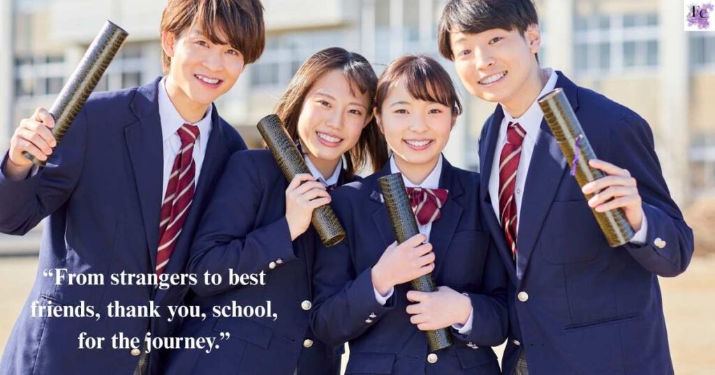 School Farewell Captions for Instagram