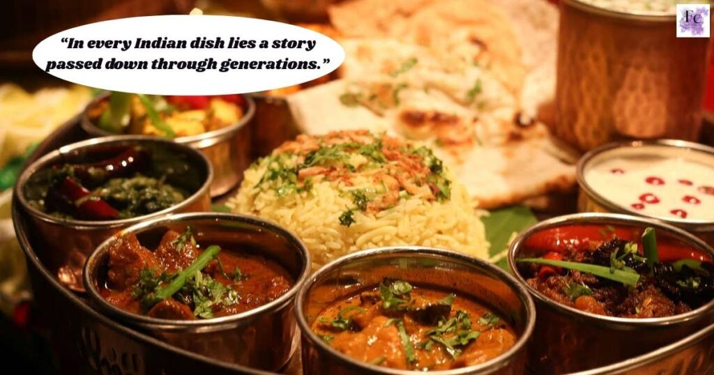 Serious Captions for Indian Food