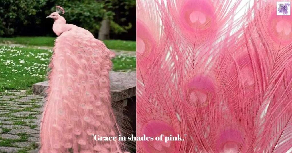 Short Beauty Of Peacock Captions