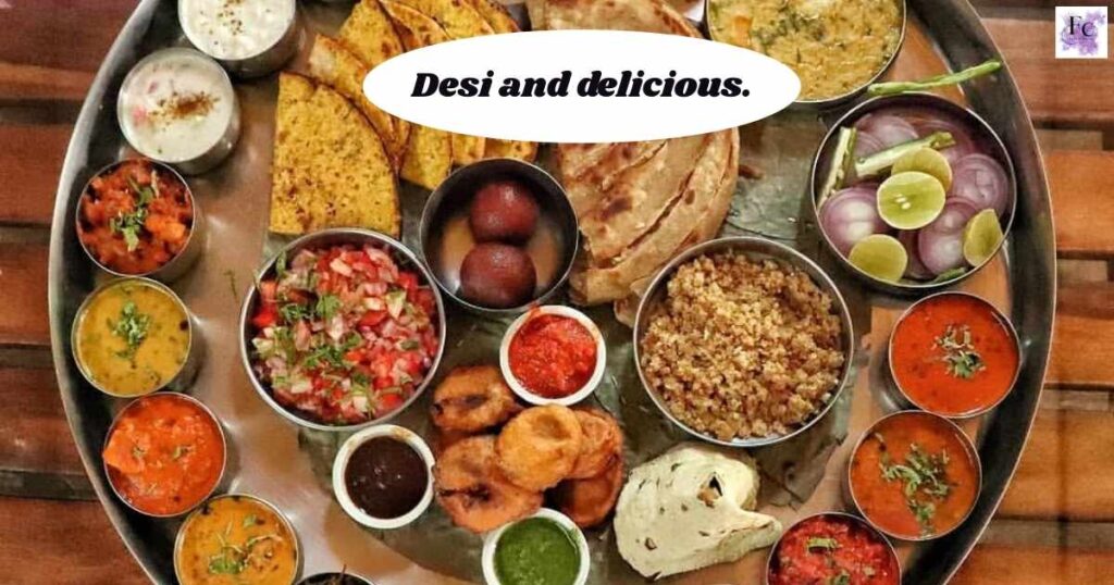 Short Indian Food Captions
