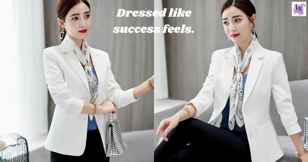 Stylish Blazer Captions