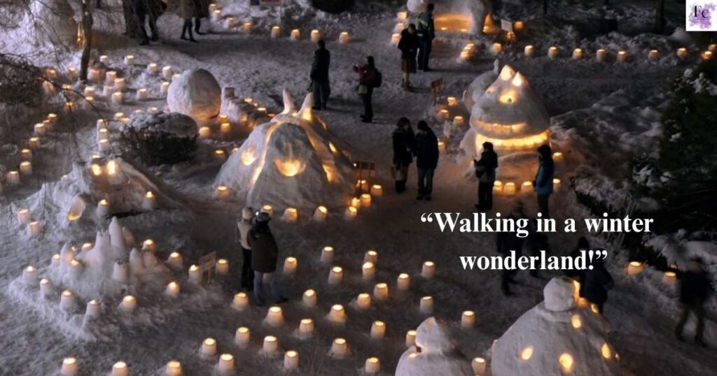 Winter Festival Captions
