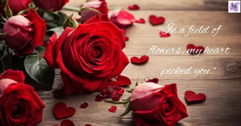 Romantic Flower Captions for Instagram