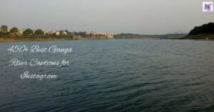 Ganga River Captions