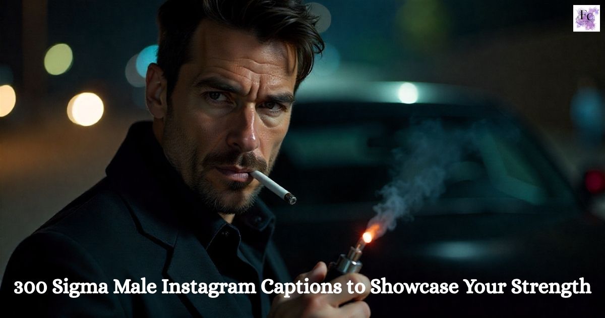 Sigma Male Instagram Captions