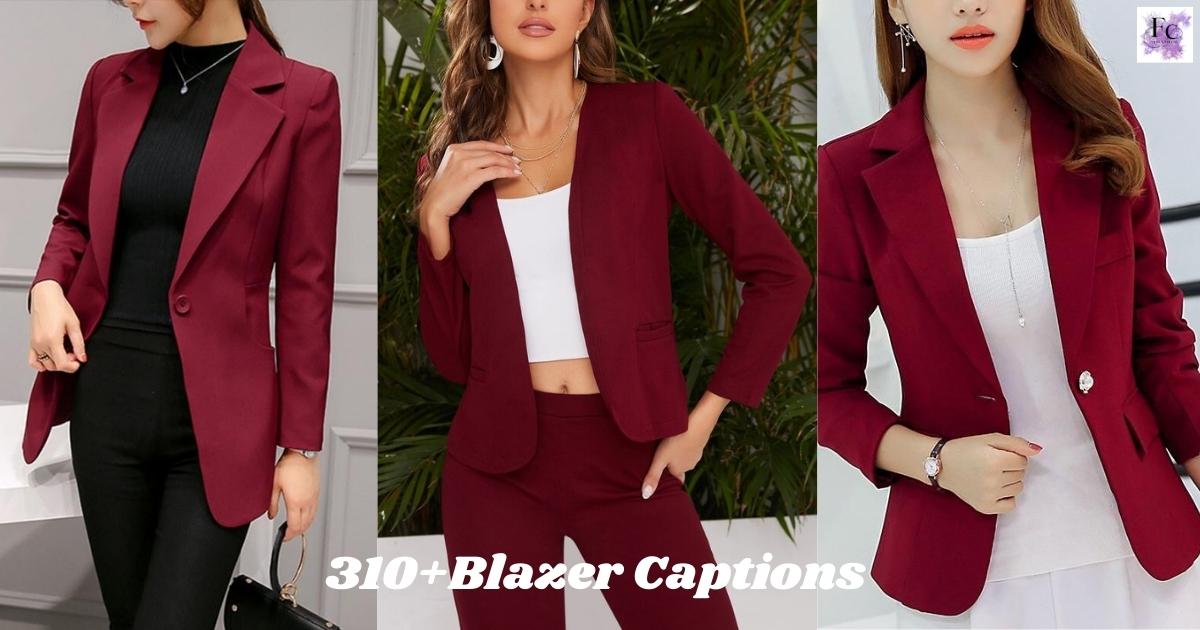 Blazer Captions